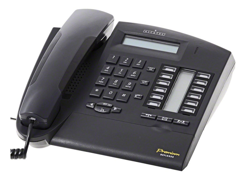 Digitální telefon Alcatel 4020 (Premium), tmavě šedý